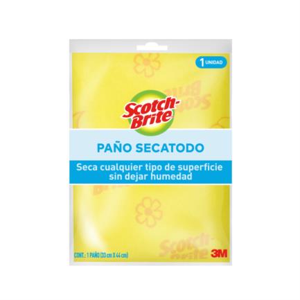 3M - Paño Secatodo 3M Scotch Brite 33cmx44cm 1 Pack