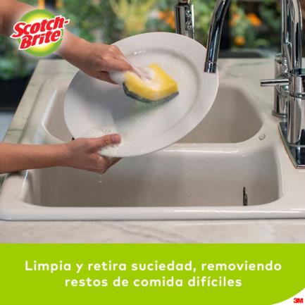 3M - Mi Fibra Esponja 3M Scotch Brite Mediana Paq C/12