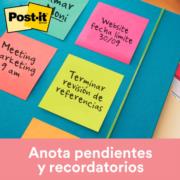 3M - Notas Adhesivas 3M Post-It 2018 3x3 Cubo Color Pastel 400 Hojas