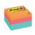 3M - Notas Adhesivas 3M Post-It 2018 3x3 Cubo Color Pastel 400 Hojas