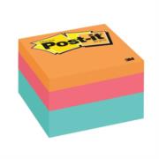 3M - Notas Adhesivas 3M Post-It 2018 3x3 Cubo Color Pastel 400 Hojas