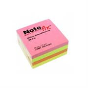 3M - Notas Adhesivas 3M Note Fix 3X3 Neon 4 Blocks 100Hjs