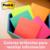 3M - Notas 3M Post-It 3x3 Neón 5 Blocks C/75 Hojas