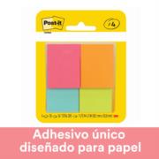 3M - Mini Notas 3M Post-It Neon 34.9mmX47.6mm 1 Block C/200 Hjs