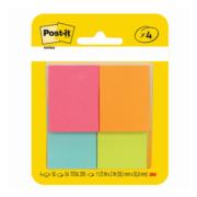 3M - Mini Notas 3M Post-It Neon 34.9mmX47.6mm 1 Block C/200 Hjs