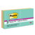 3M - Notas Adhesivas 3M Post-It Pop Up Miami 3x3 / Colores surtidos C/6 block C/90 hjs