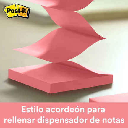 3M - Notas Adhesivas 3M Post It Pop Up 3X3  Neon C/6 block C/100 Hjs
