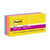 3M - Notas Adhesivas 3M Post-it Super Sticky 2x2 pulg (5X5 cms) block c/90h paq c/8 blocks