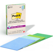 3M - Block 3M Post-it Raya Super Sticky Oasis 4x6 pulg (10.16X15.24 cms) block c/45 paq c/4 Blocks
