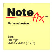 3M - Notas Adhesivas 3M Notefix 3x3 Colores Neon Paq/100 Hjs