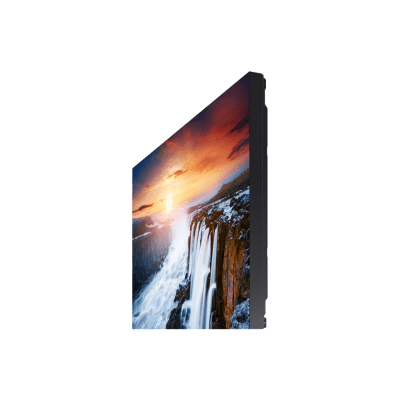 SAMSUNG ELECTRONICS - Pantalla Profesional LED de 55" para Video Wall, Full HD (1080p), HDMI/DP / 700 nits /  Bisel Ultra Delgado de 0.44mm. Compatible con montajes VESA