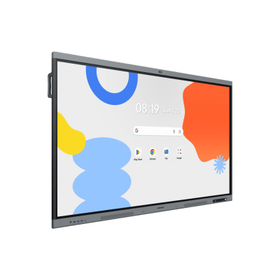 SAMSUNG ELECTRONICS - Pantalla Interactiva WAFX-P Series 65" 4K UHD / Android 15 EDLA / Octa-core CPU / 48MP Cámara Integrada / 8 Micrófonos Far-Field / 50 Puntos Touch IR / Wi-Fi 6 / 16GB RAM / 128GB Almacenamiento / Bocina 20W