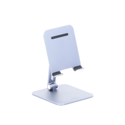 UGREEN - Soporte de Aluminio para IPad & Tablet | Plegable |Angulo Ajustable de 180° y 270° | Base Antideslizante | Protección  de Silicona | Amplia Compatibilidad con dispositivos de 7.9'' a 12.9'' | Aluminio Solido | Color Gris