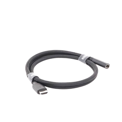 UGREEN - Cable de Extensión HDMI 8K | 1 Metro (3.28 Pies) | Macho a Hembra | HDMI 2.1 | 8K@60Hz | Núcleo de Cobre Puro 28AWG | Soporta la Conexión de Hasta 3 Metros (9.84 Pies) de Largo en HDMI 2.1