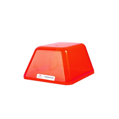FEDERAL SIGNAL - Domo de reemplazo lado izquierdo para TurboBeam, color rojo