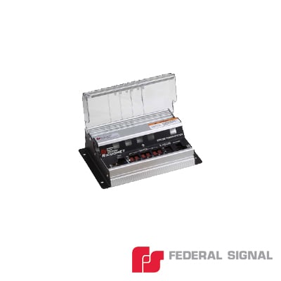 FEDERAL SIGNAL - Fuente de Poder RICOCHET para 3 Pares de Luces Estroboscópicas, 90 Watts.