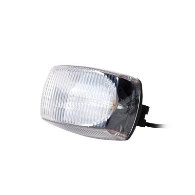 FEDERAL SIGNAL - Luz estroboscópica frontal para motocicletas, color claro