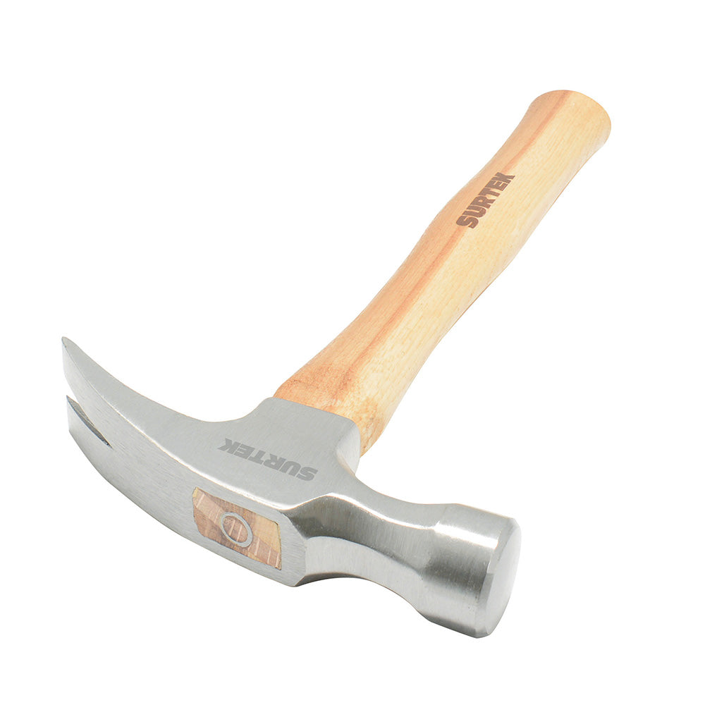 Martillo uña rect pulido 16oz