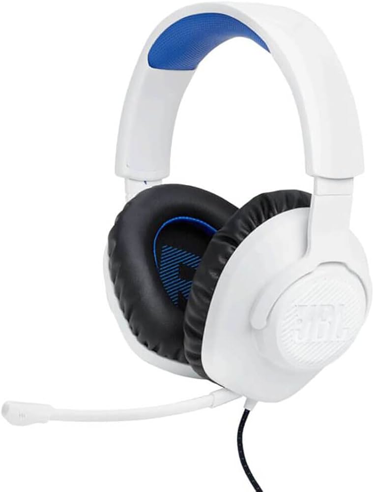 JBL - Audifonos JBL para Juegos con Cable de 3.5 mm Q100 para PlayStation Color Blanco