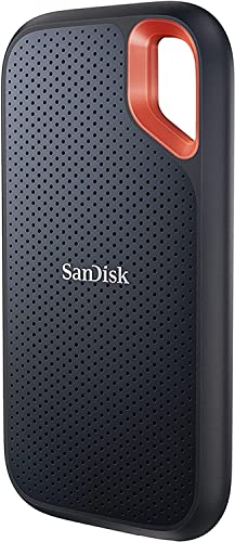 SANDISK - SSD Externo SanDisk Extreme Portable V2 1TB USB-C 3.2 IP65 Lect 1050/1000 MBs Color Negro SDSSDE61-1T00-G25