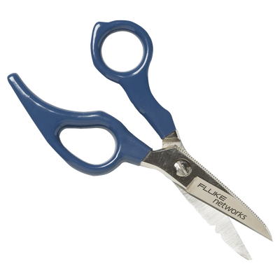FLUKE NETWORKS - Tijeras Cortadoras D-Snips? Para Cables y Alambres, Con Lija y Raspador, de Acero Forjado de Alta Calidad