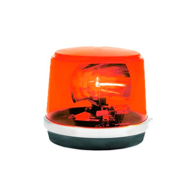 FEDERAL SIGNAL - Luz giratoria roja, 95 FPM, 12 V, 55 W