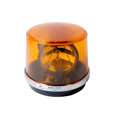 FEDERAL SIGNAL - Luz de emergencía con 2 lámparas, giratoria color ámbar