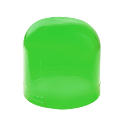 FEDERAL SIGNAL - Domo de reemplazo para luz giratoria Sentry, color Verde
