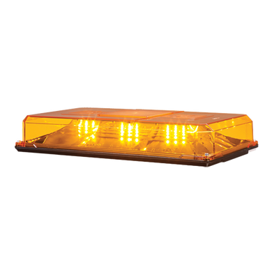 FEDERAL SIGNAL - Mini barra de luces Highlighter LED, color Ámbar, Montaje Permanente, Ideal para Seguridad Privada