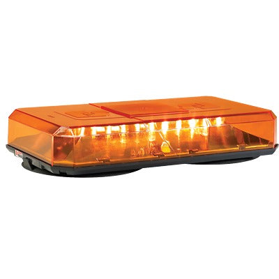FEDERAL SIGNAL - Mini barra de luces Highlighter LED, color Ámbar, Montaje de Succión e Imán, Ideal para Seguridad Privada