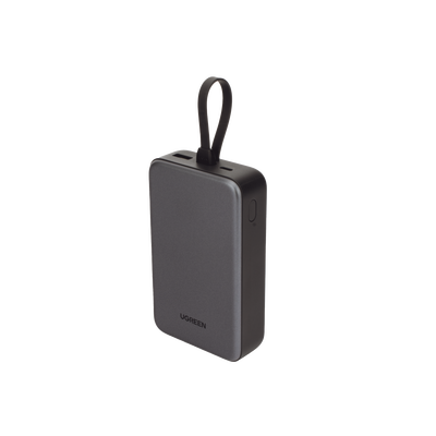 UGREEN - Power Bank / 20000 mAh (74 Wh) / Salida 30 W / Carga 3 Dispositivos Simultáneos / Pantalla LED Digital / Apto para Viaje Aéreo