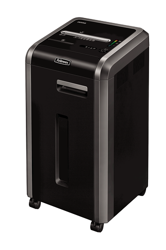 FELLOWES - Trituradora Fellowes Microshred 225Mi Microcorte 16 Hojas 16 Galones Color Negro