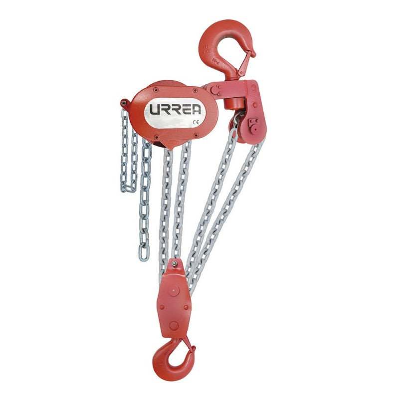 Polipasto manual 3 ramales 8ton, cadena 3 mt