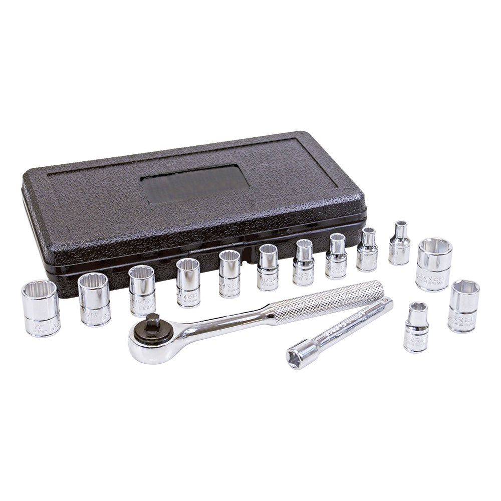 Jgo dados acc 1/4 in comb 15pz