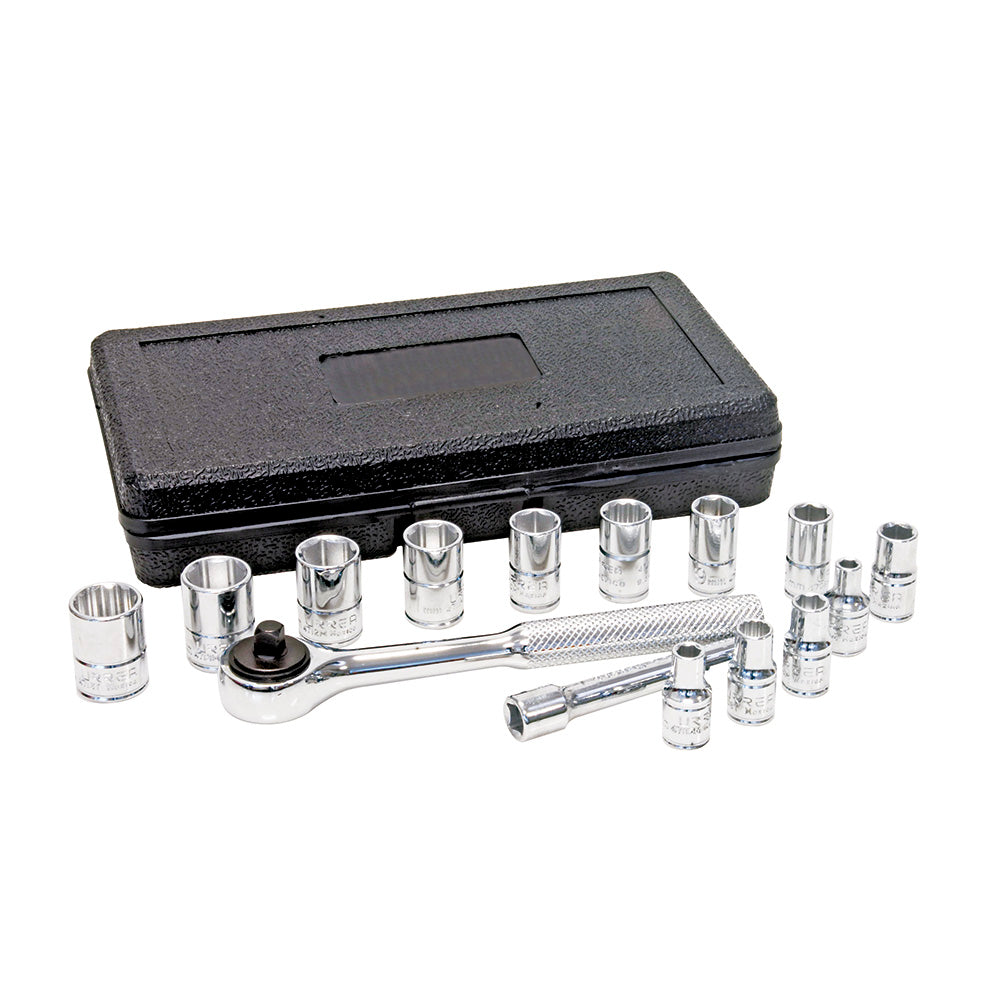 Jgo dados acc 1/4 in comb 15pz