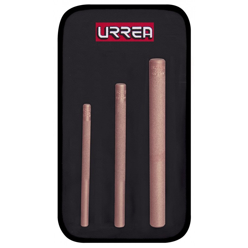 Juego de 3 botadores de bronce