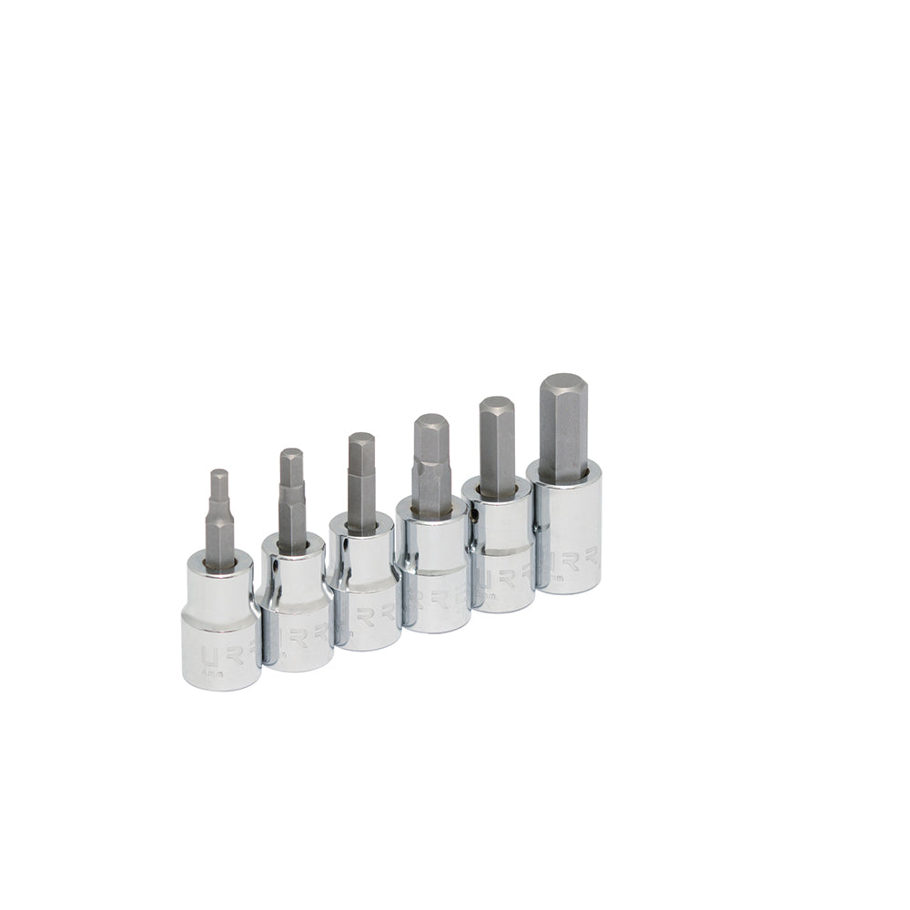 Jgo dados hex 3/8 in mm 6pz