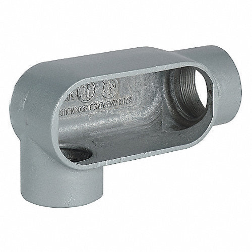 HUBBELL KILLARK - Caja Condulet Tipo LR de  1 1/2" / Aluminio libre de Cobre.