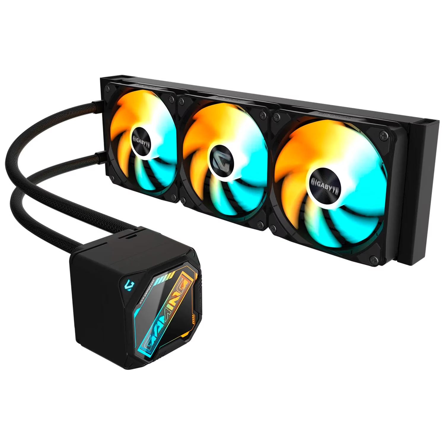GIGABYTE - Enfriamiento Líquido Gigabyte GAMING 360 360mm 1851 1150 1700 AM4 AM5 Negro