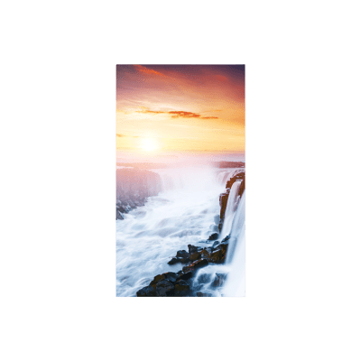 SAMSUNG ELECTRONICS - Pantalla Profesional LED de 55" para Video Wall, Full HD (1080p), HDMI/DP / 700 nits /  Bisel Ultra Delgado de 0.44mm. Compatible con montajes VESA