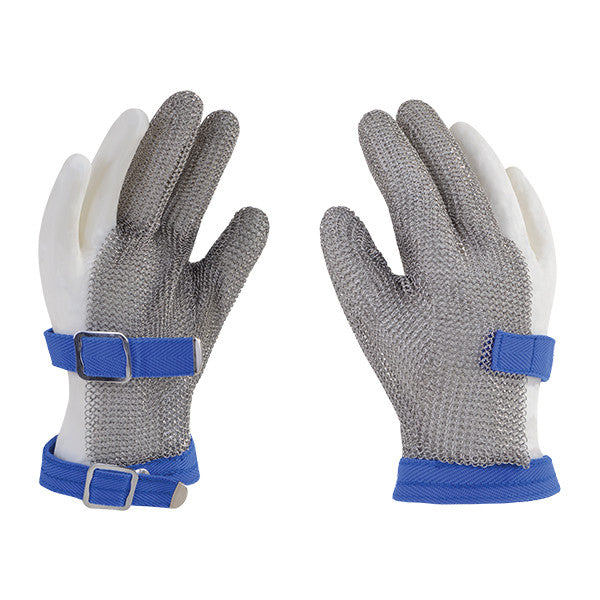 Guante Anticorte Acero Inoxidable 3 Dedos Talla L