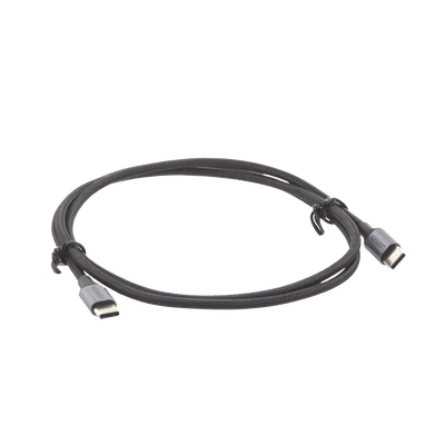 UGREEN - Cable USB-C a USB-C | 1 Metro (3.28 Pies) | Transferencia de Datos de 480 Mbps | Carga Rápida de Hasta 60W | QC 4.0/3.0/2.0 | PD3.0 | FPC | AFC | Protección Integrada | Caja de Aluminio | Nylon Trenzado | Color Negro