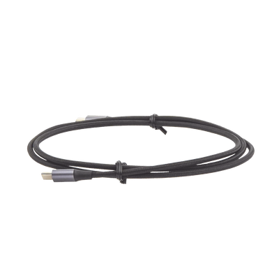 UGREEN - Cable USB-C a USB-C | 1 Metro (3.28 Pies) | Transferencia de Datos de 480 Mbps | Carga Rápida de Hasta 60W | QC 4.0/3.0/2.0 | PD3.0 | FPC | AFC | Protección Integrada | Caja de Aluminio | Nylon Trenzado | Color Negro