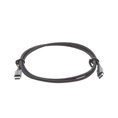 UGREEN - Cable USB-C a USB-C | 1 Metro (3.28 Pies) | Transferencia de Datos de 480 Mbps | Carga Rápida de Hasta 60W | QC 4.0/3.0/2.0 | PD3.0 | FPC | AFC | Protección Integrada | Caja de Aluminio | Nylon Trenzado | Color Negro