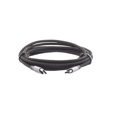 UGREEN - Cable USB-C a USB-C | 2 Metros (6.56 Pies) | Transferencia de Datos de 480 Mbps | Carga Rápida de Hasta 60W | QC 4.0/3.0/2.0 | PD3.0 | FPC | AFC | Protección Integrada | Caja de Aluminio | Nylon Trenzado | Color Negro
