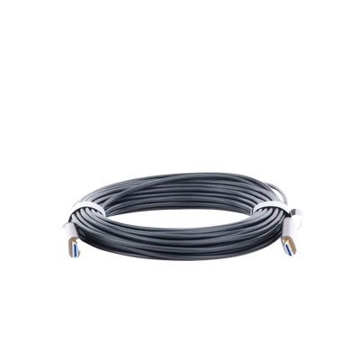 UGREEN - Cable HDMI de 15 Metros (49.21 Pies) por Fibra Óptica 4K@60Hz | Fibra de 4 Núcleos + Cobre EstaÑado de 7 Núcleos | Compatible con HDMI 2.0 | Alta Velocidad 18 Gbps | 3D | HDR | Carcasa de Zinc | Premium | 2 AÑos de GarantÍa