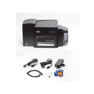 HID - Kit de Impresora Profesional de Una Cara DTC1500/ Borrado información/ Marca de Agua/ Incluye Ribbon y Software