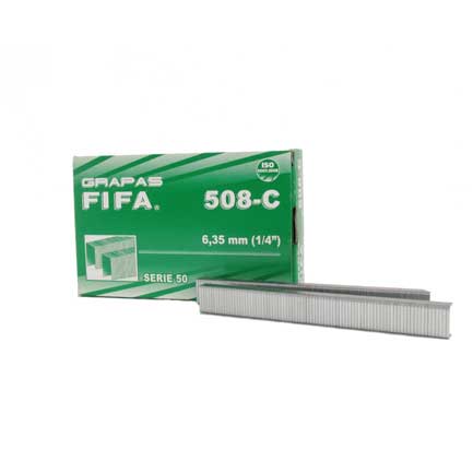 PILOT - GRAPAS PILOT FIFA 508-C 6.35MM (1/4") PARA MAQUINA CS-5000