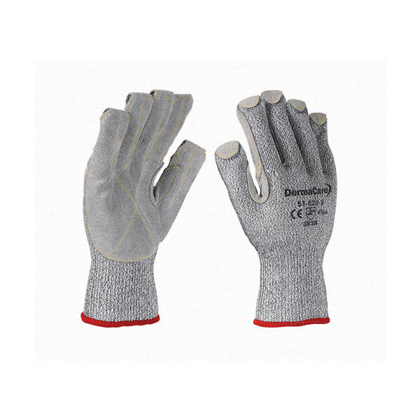 Guante Polie C/Carnaza Y Tejido Kevlar En Palma