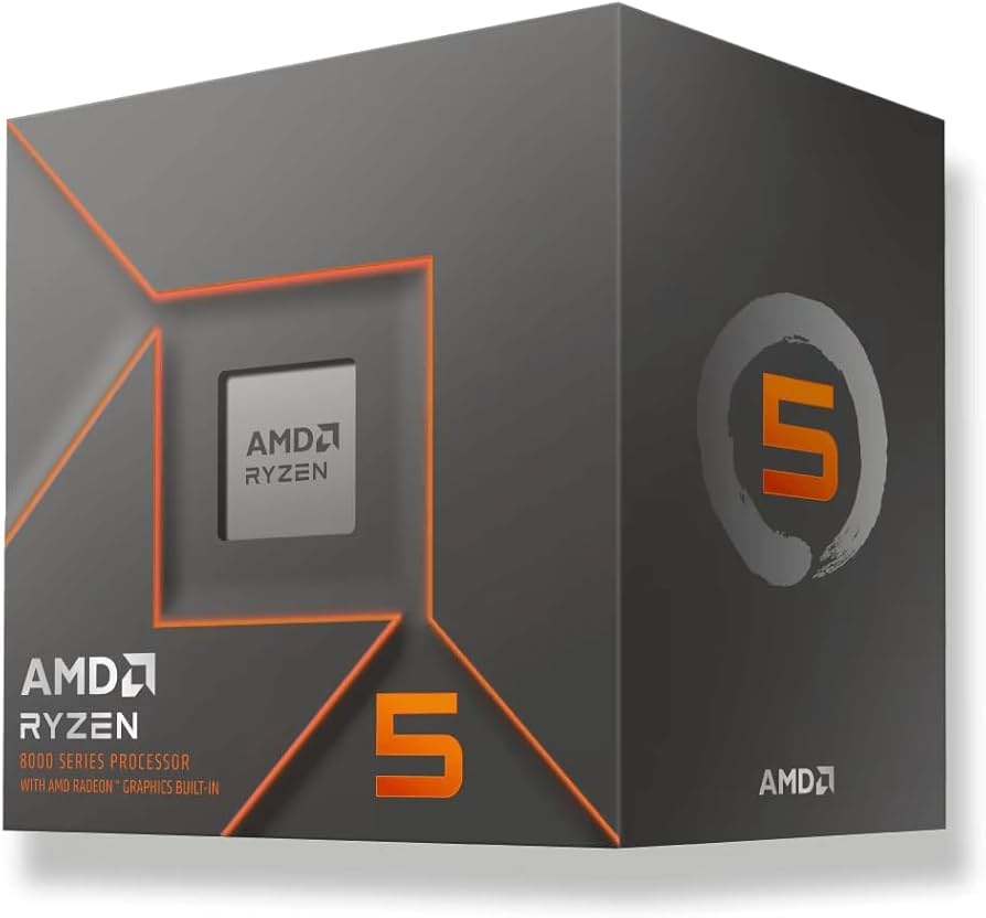 AMD - Procesador AMD Ryzen 5 8500G 3.5GHz 16MB 65W S AM5 Hexa Core con Graficos con Disipador
